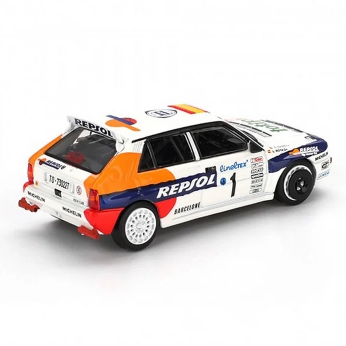 BUĞZ Mini GT 1/64 Lancia Delta HF Integrale Evoluzione #1 1993 Rallye Monte-Carlo