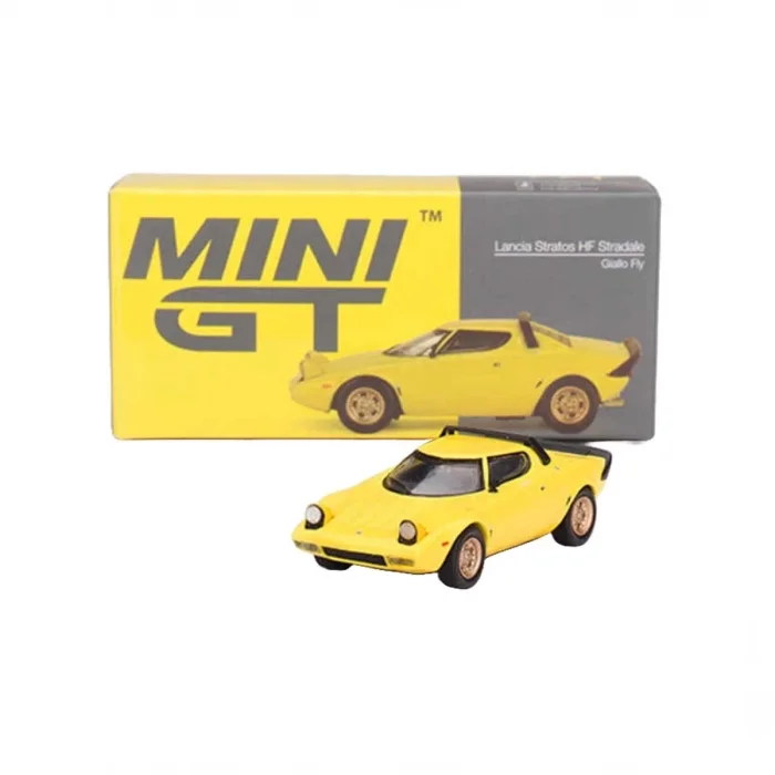 Mini GT 1/64 Lancia Stratos HF Stradale Giallo Fly