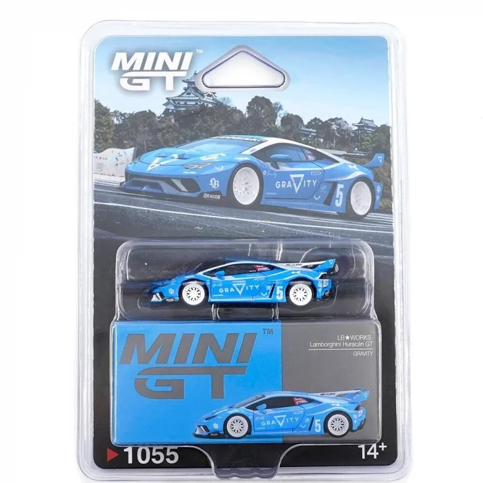 BUĞZ Mini GT 1/64 LB-WORKS Lamborghini Huracán GT GRAVITY - Blister Paket