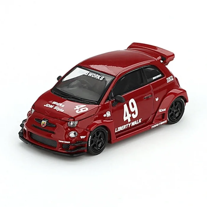 BUĞZ Mini GT 1/64 LB-WORKS x Abas Works ABARTH 595 Red - Blister Paket