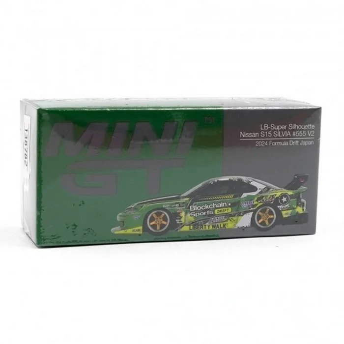 BUĞZ Mini GT 1/64 Nissan LB-Super Silhouette S15 SILVIA V2 2024 Formula Drift Japan