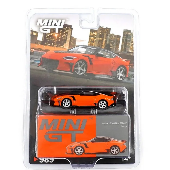 BUĞZ Mini GT 1/64 Nissan Z VeilSide FFZ400 Orange - Blister Paket