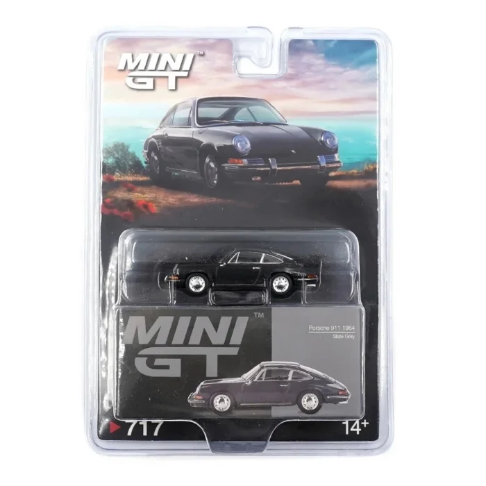  Mini GT 1/64 Porsche 911 1964 Slate Grey