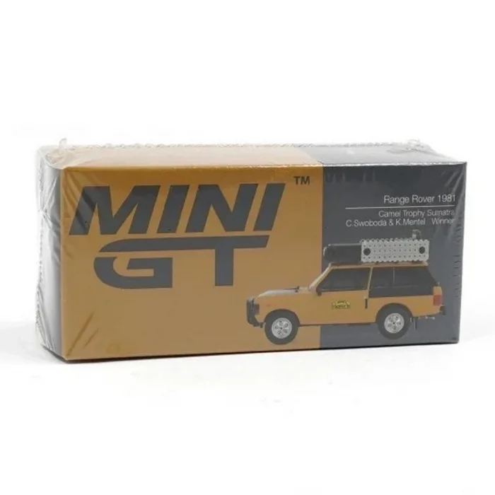 BUĞZ Mini GT 1/64 Range Rover 1981 Camel Trophy Sumatra