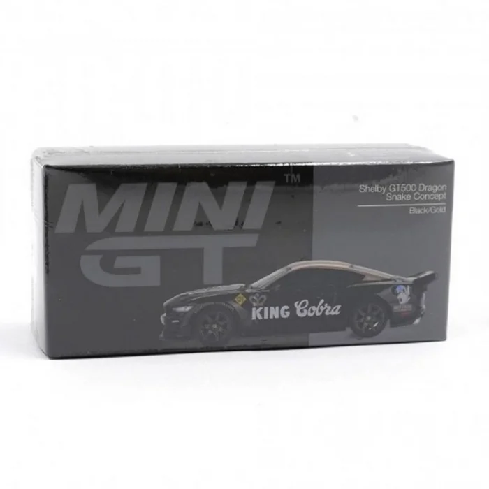 BUĞZ Mini GT 1/64 Shelby GT500 Dragon Snake Concept Black/Gold