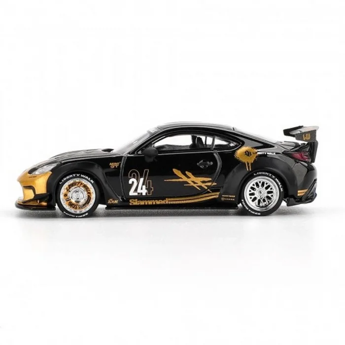 BUĞZ Mini GT 1/64 Toyota GR86 LB-Nation Black/Gold