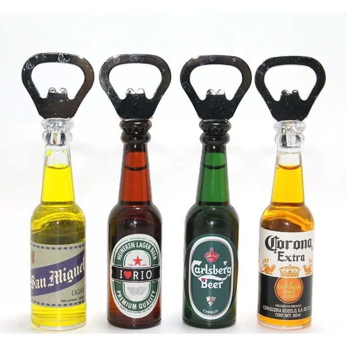 BUĞZ Mini İçecek Şişesi Tasarımlı Magnetli Şişe Açacağı Alk4605