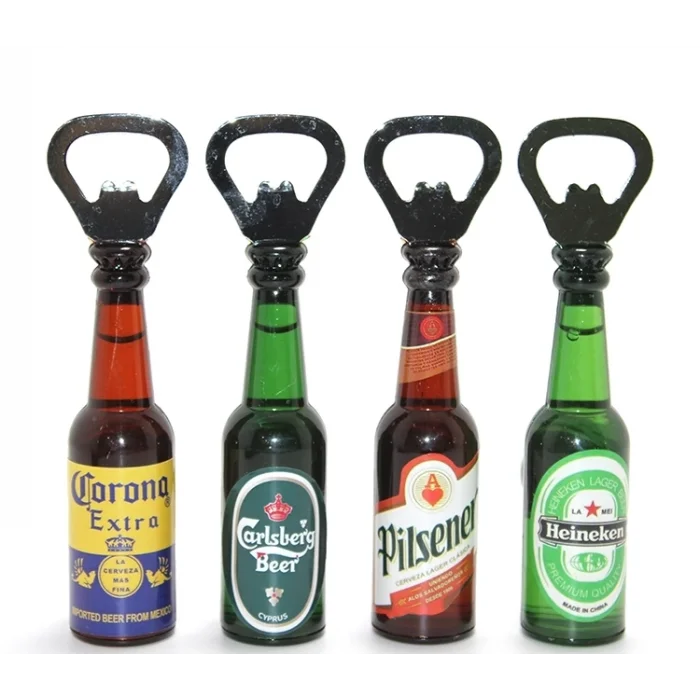 BUĞZ Mini İçecek Şişesi Tasarımlı Magnetli Şişe Açacağı Alk4606