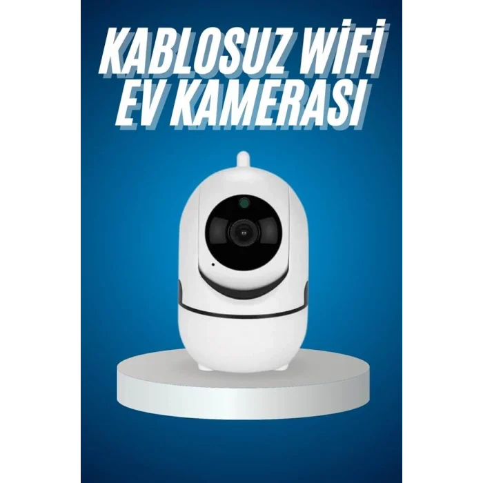 BUĞZ Mini IP Kamera Hareketli Güvenlik Kamerası Kablosuz Wifi Kamera Mikrofonlu - Lisinya