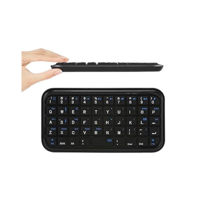 BUĞZ Mini Kablosuz Bluetooth Klavye USB Şarjlı Taşınabilir Klavye