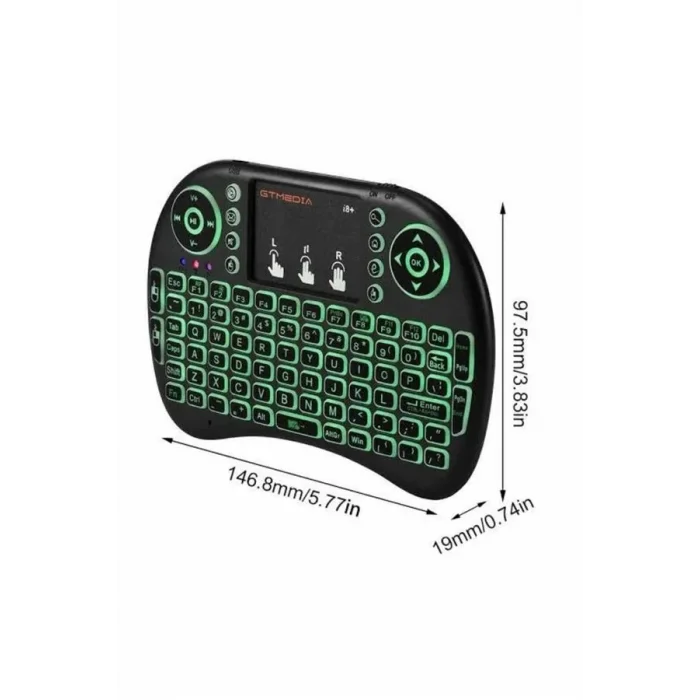  Mini Klavye Gaming Pc Playstation Ledli Mouse Rgb Mouse Bluetooth Usb