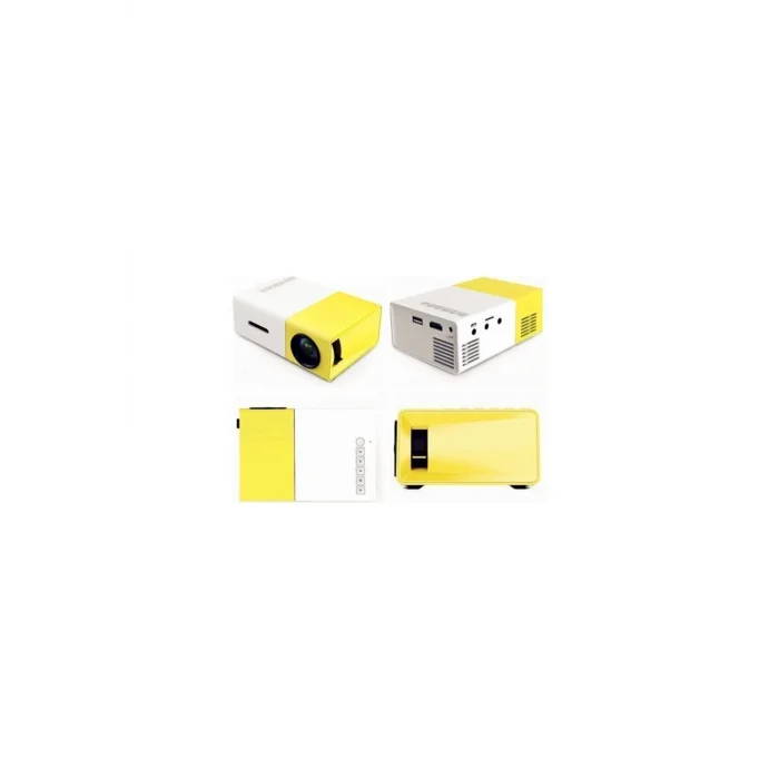 BUĞZ Mini LED Projeksiyon Cihazı, SVGA Çözünürlük, 400 ANSI Lümen Parlaklık, HDMI ve USB Bağlantılı