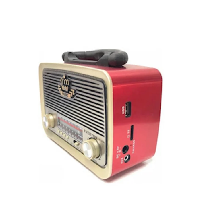 BUĞZ Mini ledli nostaljik radyo gri renk bluetooth yok 2 yıl garantili - Elektronik - Müzik Sistemleri