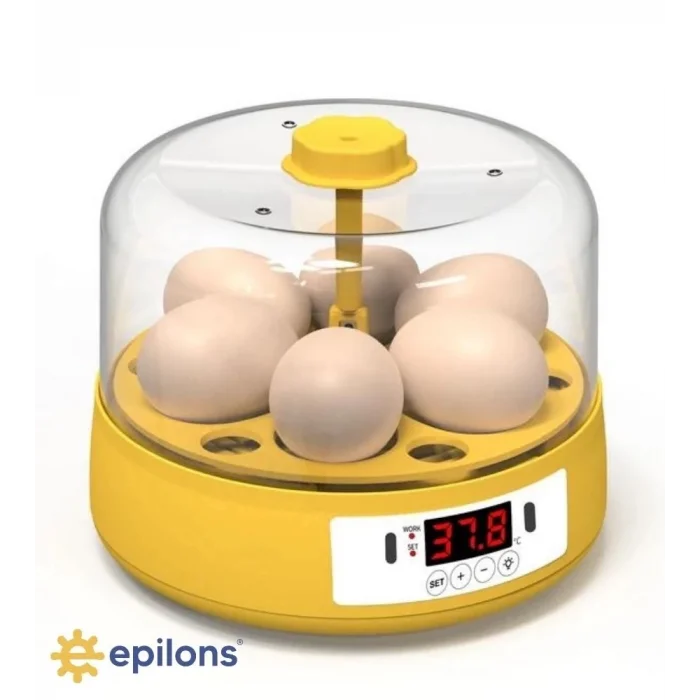  Mini Otomatik Ev Tipi Kuluçka: Elektrikli Tavuk Ve Kuş Kuluçka Makinesi 6 Yumurtalı Mx-6