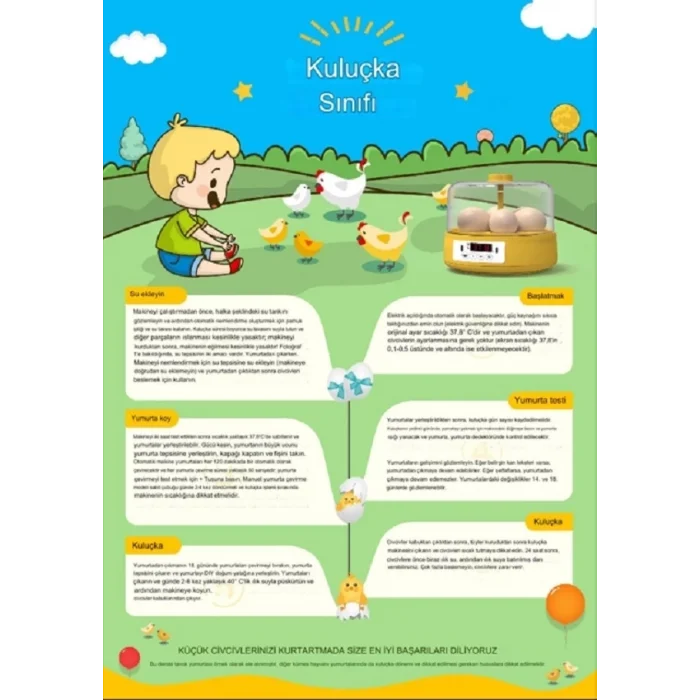  Mini Otomatik Ev Tipi Kuluçka: Elektrikli Tavuk Ve Kuş Kuluçka Makinesi 6 Yumurtalı Mx-6