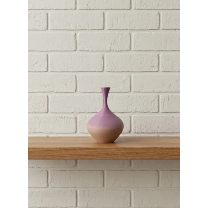 BUĞZ Mini Rainbow Dekoratif Vazo 8 cm Renk Geçişli Modern Tasarım