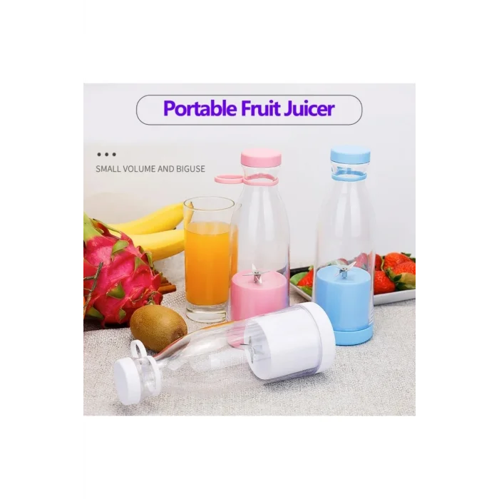 BUĞZ Mini taşınabilir şarjlı mavi smoothie meyve sebze blender 500-1500 watt 2 yıl garantili