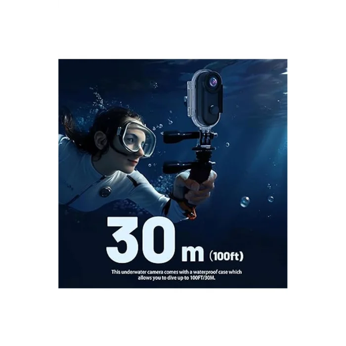 BUĞZ Mini Wıfı Aksiyon Kamerası 1080p Taşınabilir Vücut Kamerası Giyilebilir Video Kaydedici Ipx7 Su Geçirmez - Lisinya