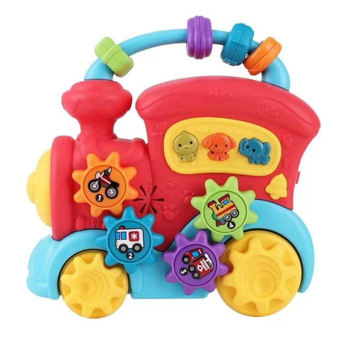 BUĞZ Minibo Sesli ve Işıklı Sevimli Aktivite Treni