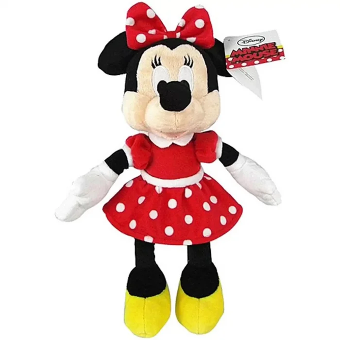 BUĞZ Minnie Kırmızı Elbiseli Peluş 25 cm