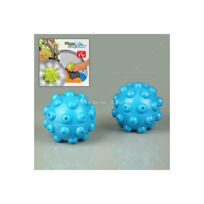  Mister Steamy Buharlı Çamaşır Kurutma Ve Ütü Topları Pratik 2li