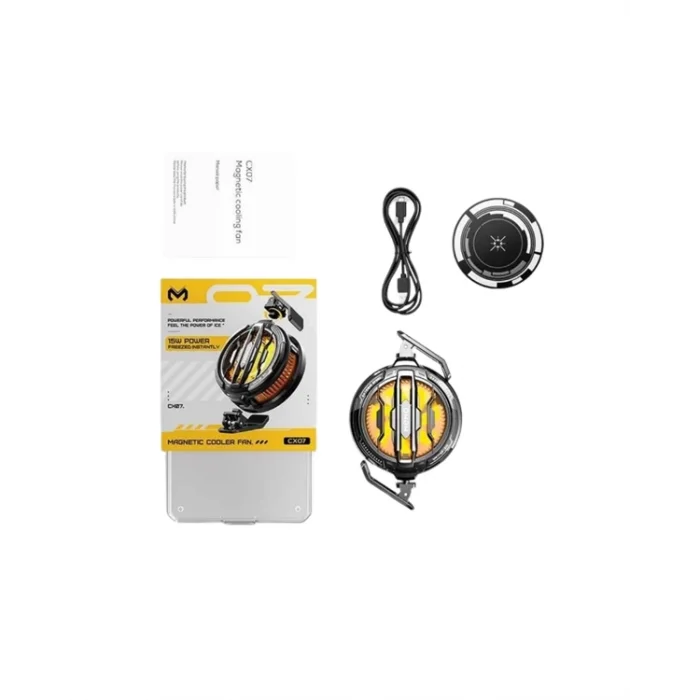  Mobil Oyunlar İçin Serinletici Telefon Fanı | Sessiz Çalışma | Geniş Kıskaçlı Tasarım