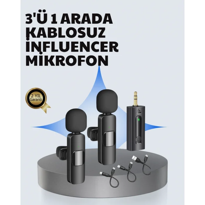 BUĞZ Mobil Uyumlu Mikrofon - Dış Mekân İçin İdeal