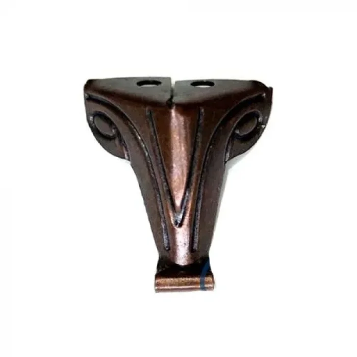 BUĞZ Moda Sac Ahşap, Sunta Sandık Ayağı, Kutu Ayak 2,5 Cm - Eskitme