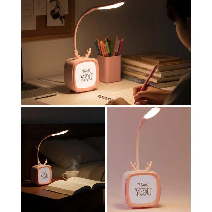 BUĞZ Modern Tasarımlı Şarj Edilebilir LED Gece Lambası