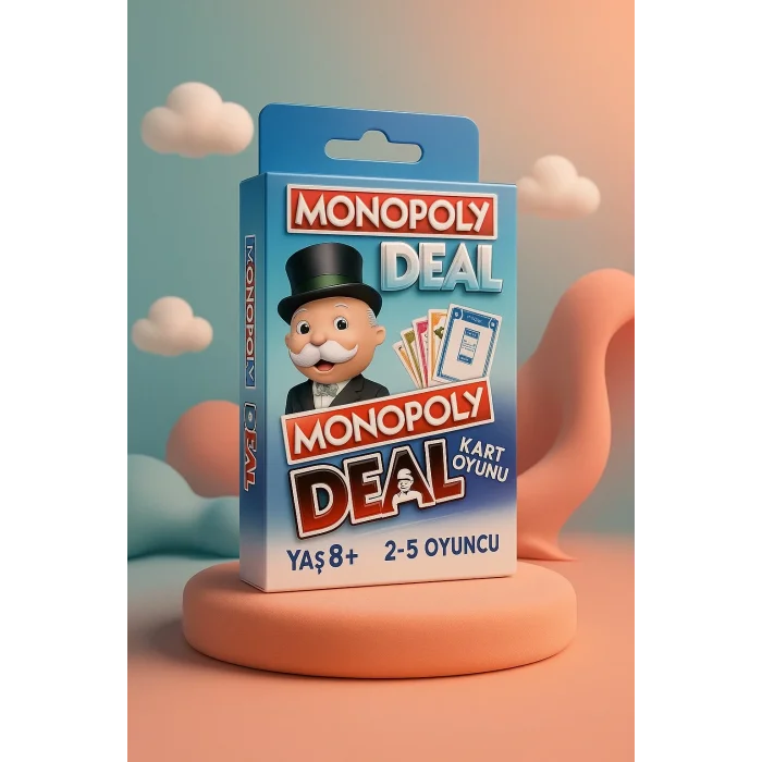 BUĞZ Monopoly Deal Kart Oyunu Aile ve Arkadaş Hızlı Oyun
