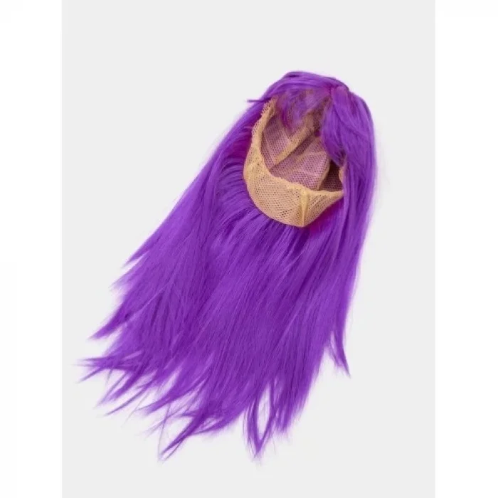  Mor Düz Kesim Peruk