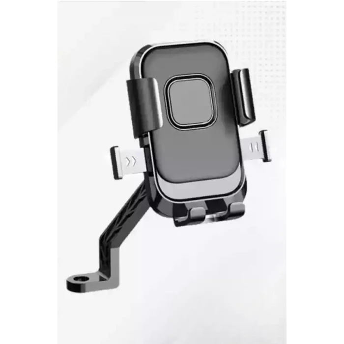 BUĞZ Motor,motosiklet,bisiklet ,scooter İçin 360 Derece Dönebilen Dikiz Aynası Versiyonu Telefon Tutucu Aparat