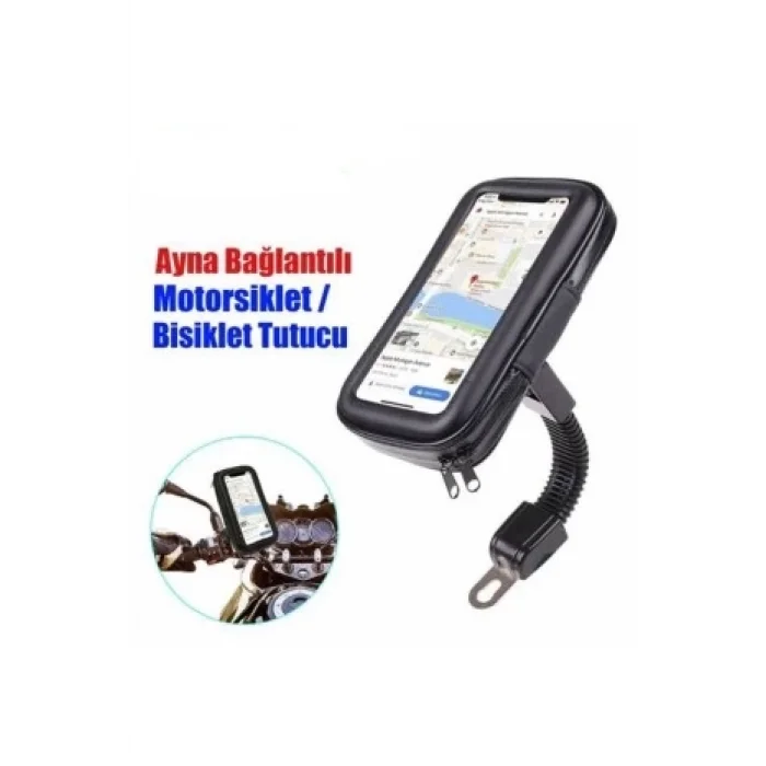 BUĞZ Motorsiklet Su Geçirmez Telefon Kılıfı Telefon Tutucu 7 İnç Xl