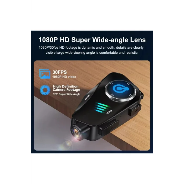 BUĞZ Motosiklet Bluetooth kask kulaklık kamera ses kontrolü 1080P video kayıt interkom 2 yıl garantili