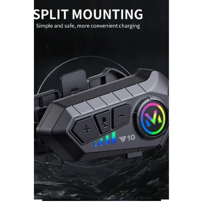 BUĞZ Motosiklet kask kulaklık bluetooth 5.3 intercom 2 yıl garantili - Oto Ses Görüntü Sistemleri