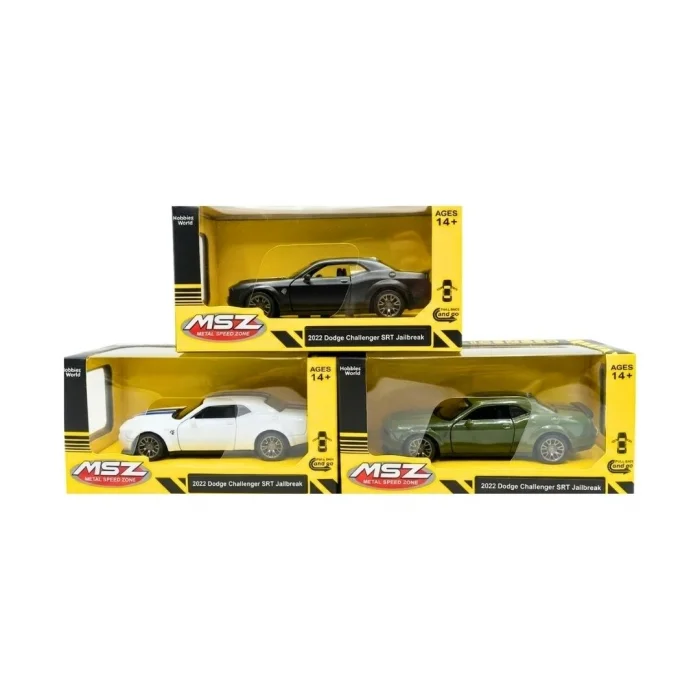 BUĞZ MSZ Model Araba Dodge Challenger SRT Jailbreak
