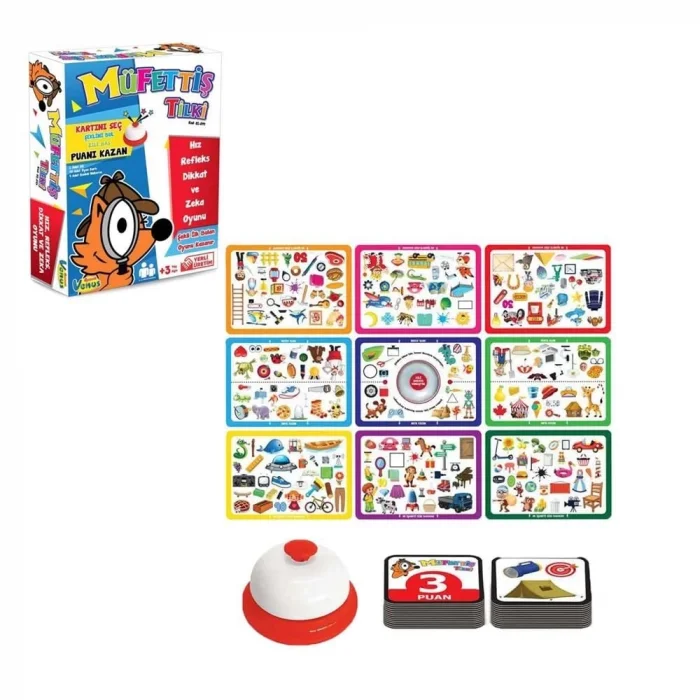  Müfettiş Tilki Oyunu Eğitici Kutu Oyunu