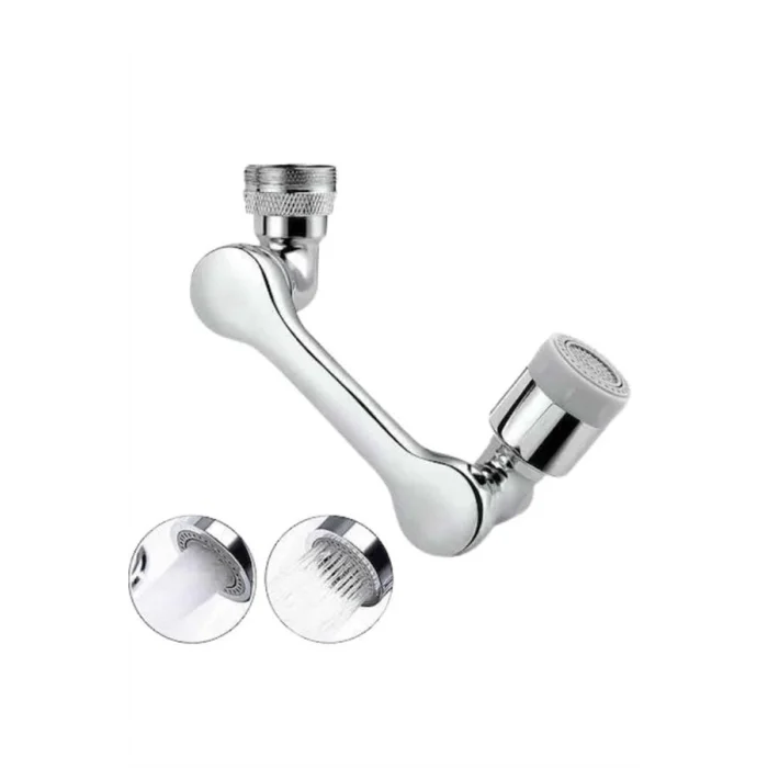  Mutfak Musluk Başlığı 1080 Derece Dönebilir Oynar Başlıklı Musluk Aparatı