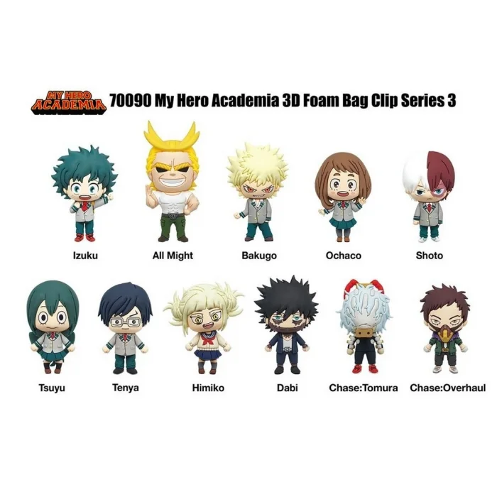BUĞZ My Hero Academia Klipsli Figür Seri 3