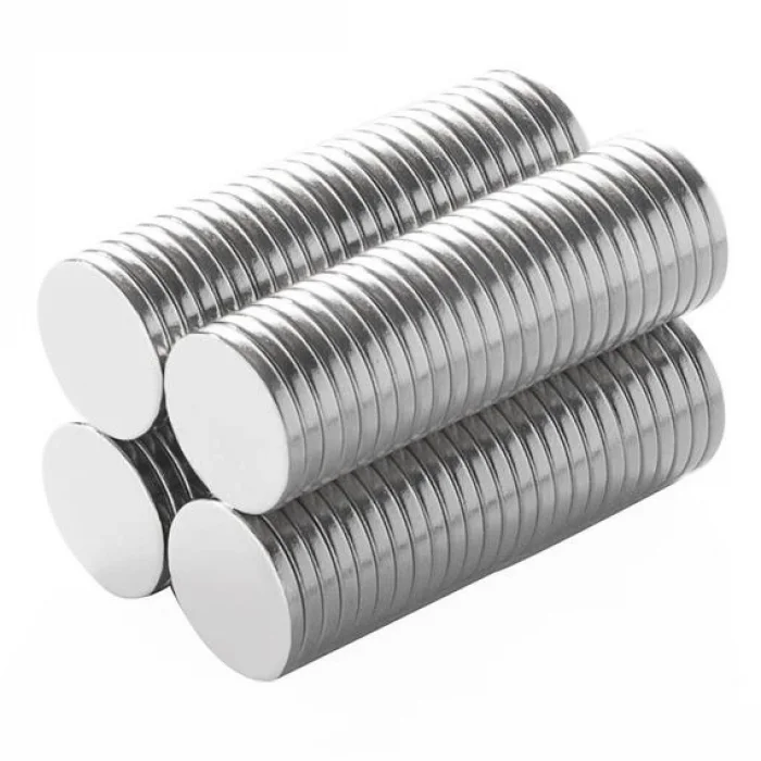  N35 12x2 Mm Neodyum Mıknatıs 100 Adet, Yuvarlak, Nikel Kaplamalı Kaliteli Ve Dayanıklı Ürün
