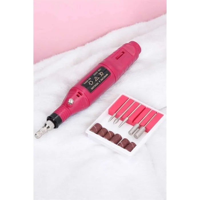BUĞZ Nasır Temizleyici Manikür Pedikür Seti Elektrikli USB Girişli