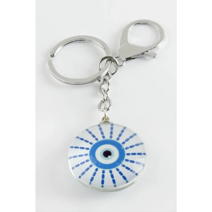 BUĞZ Nazar Cam Anahtarlık