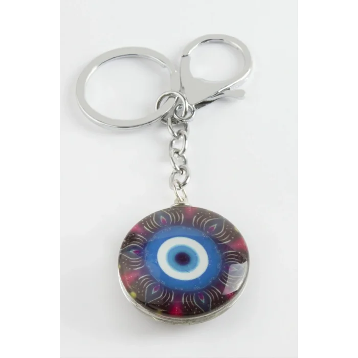 BUĞZ Nazar Cam Anahtarlık