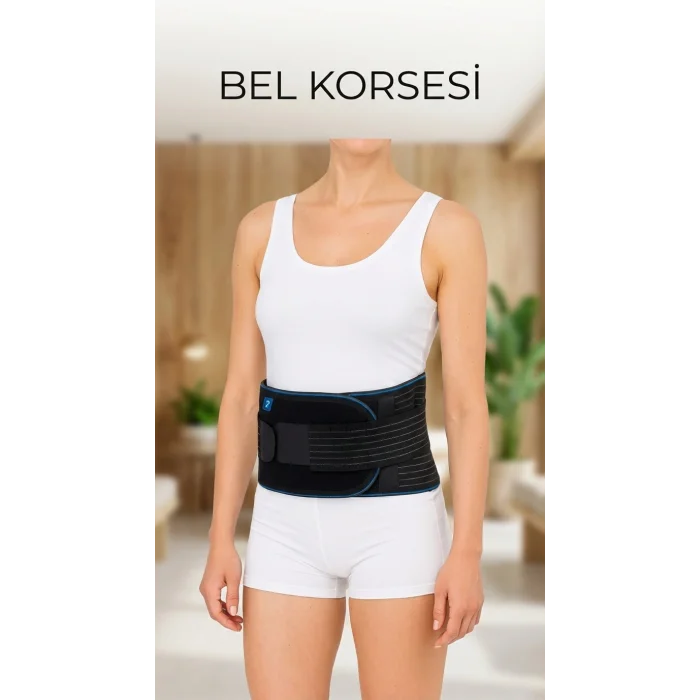 BUĞZ Nefes Alabilir Ayarlanabilir Ortopedik Bel Destekli Çalışma Korsesi