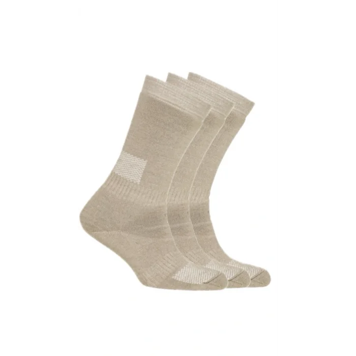 OIL COMPANY BUĞZ NEFES ALABİLİR KUMAŞ UNİSEX KUM TERMAL ÇORAP 3LÜ (3ÇİFT)