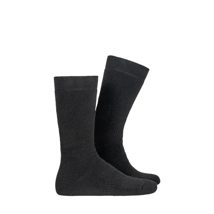 OIL COMPANY BUĞZ NEFES ALABİLİR KUMAŞ UNİSEX SİYAH TERMAL ÇORAP 3LÜ (3ÇİFT)