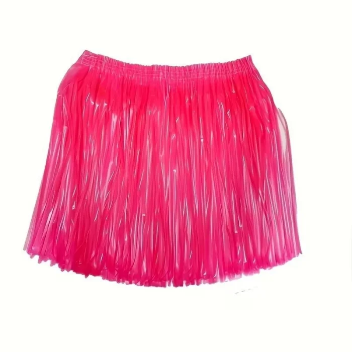 BUĞZ Neon Pembe Hawaii Parti Eteği 40 cm