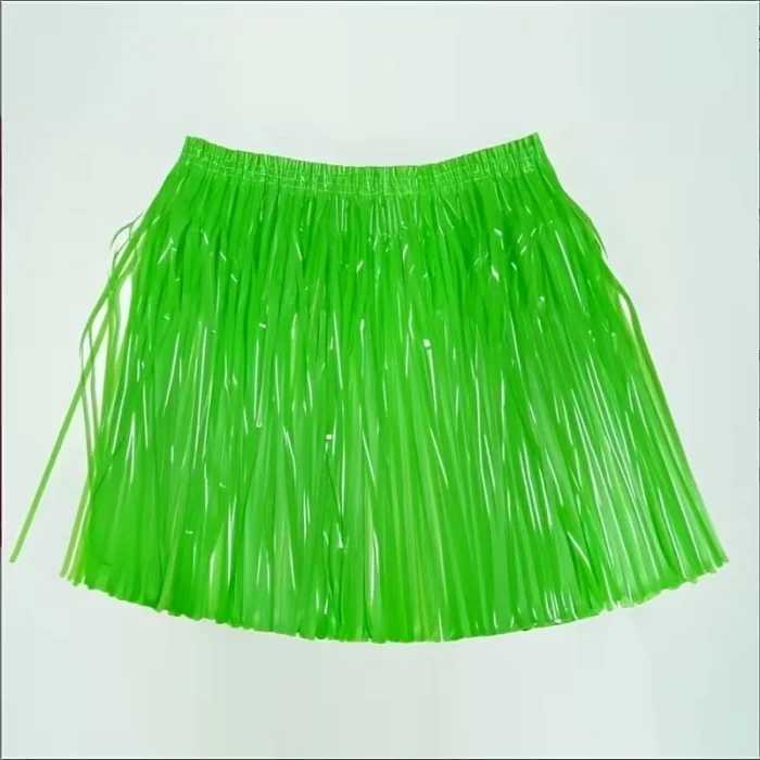 BUĞZ Neon Yeşil Hawaii Parti Eteği 40 cm