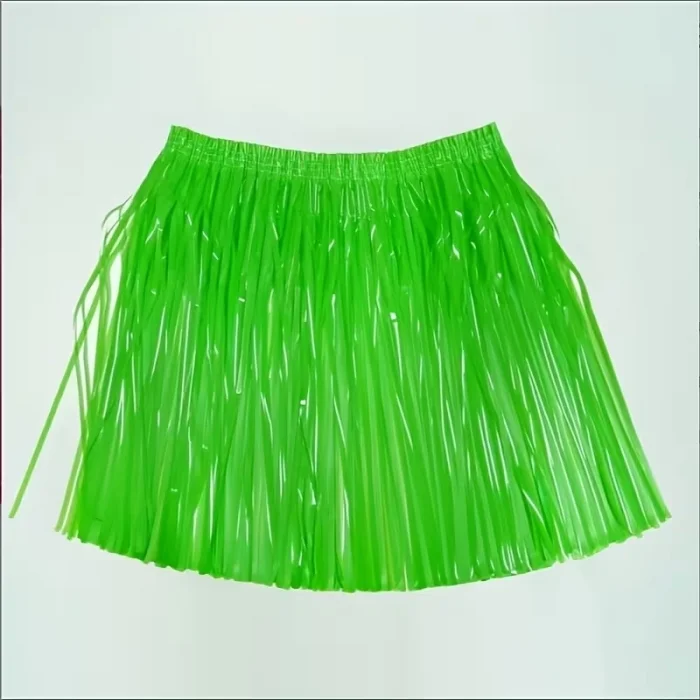 BUĞZ Neon Yeşil Hawaii Parti Eteği 40 Cm Bx40