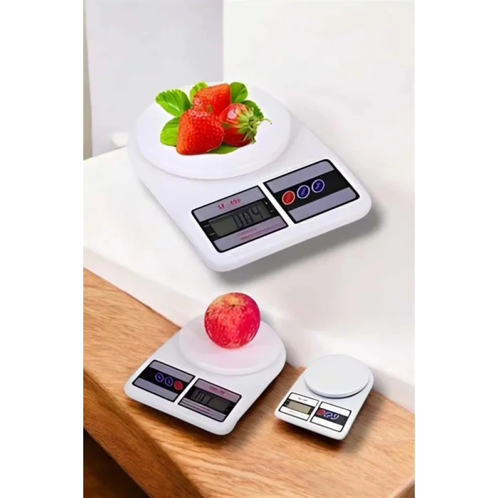  Net LCD Ekran ve Otomatik Kapanma Özelliği ile Uzun Ömürlü Dijital Mutfak Tartısı